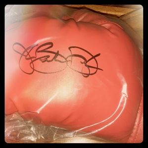Buster Douglas Autographed Glove